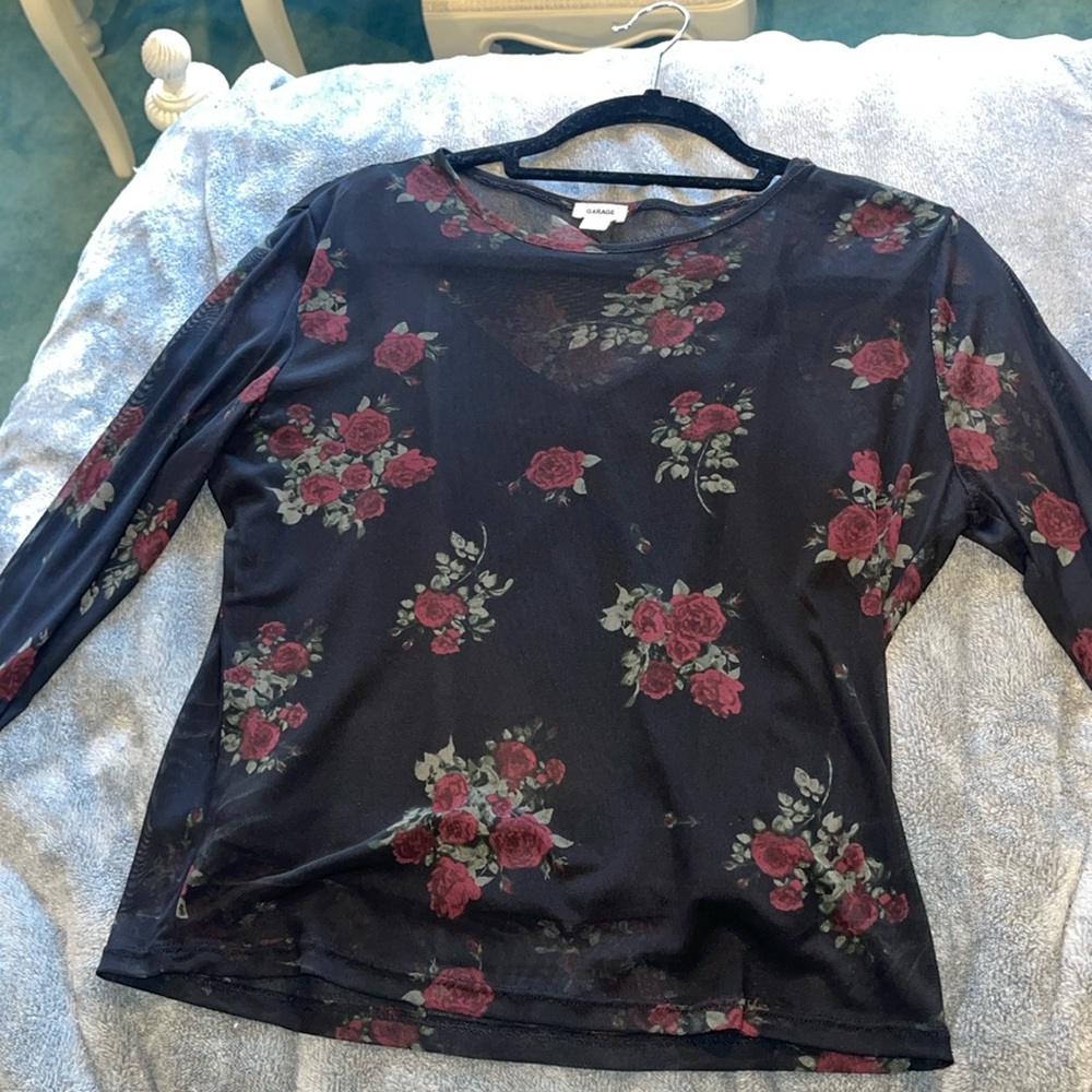 Garage long sleeve going out top!